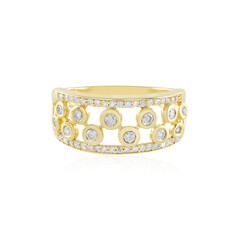 Bague en argent et Diamant I2 (J)