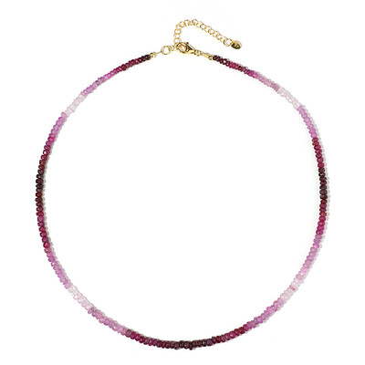 Collier en argent et Rubis de Madagascar