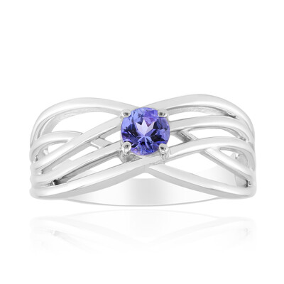 Bague en argent et Tanzanite (Pallanova)