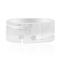 Bague en argent et Diamant I1 (G)