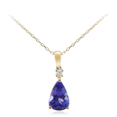 Collier en or et Tanzanite AAA (CIRARI)