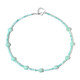 Collier en argent et Amazonite