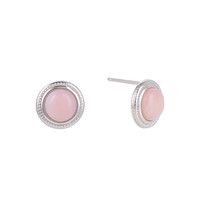 Boucles d'oreilles en argent et Opale Angel Skin