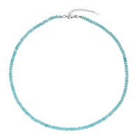 Collier en argent et Amazonite