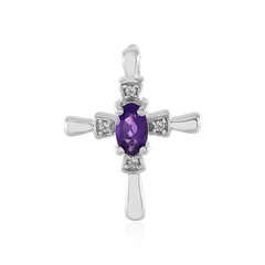 Pendentif en argent et Améthyste