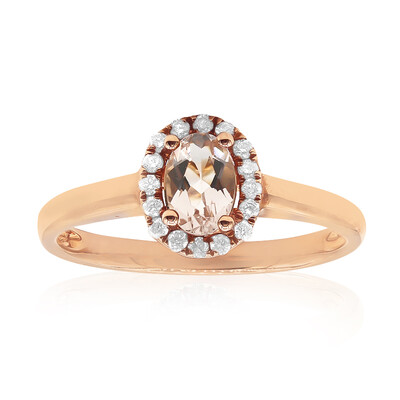Bague en or et Morganite