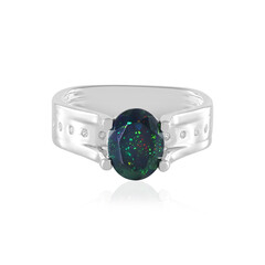 Bague en argent et Opale Mezezo (de Melo)