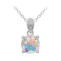 Collier en argent et Topaze Rayon de Lune