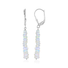 Boucles d'oreilles en argent et Opale Welo