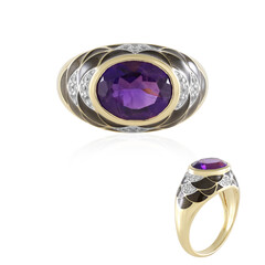 Bague en argent et Améthyste (Adela Silber)