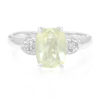 Bague en argent et Orthose
