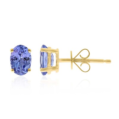 Boucles d'oreilles en or et Tanzanite AAA (CIRARI)