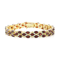 Bracelet en argent et Grenat