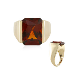 Bague en or et Grenat Hessonite (de Melo)