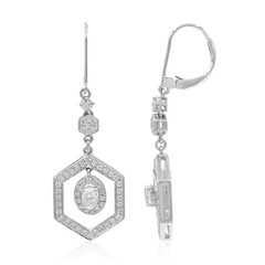 Boucles d'oreilles en or et Diamant SI1 (H) (CIRARI)