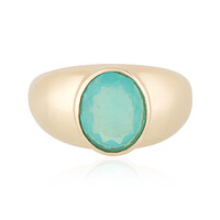 Bague en or et Opale Paraïba (AMAYANI)