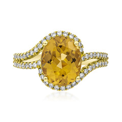 Bague en or et Béryl Impérial (AMAYANI)