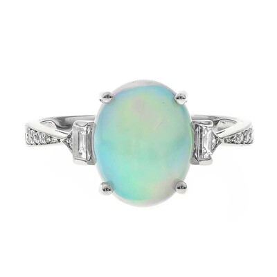 Bague en or et Opale Welo AAA (CIRARI)