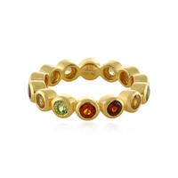 Bague en argent et Grenat d'Inde