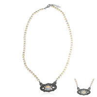 Collier en argent et Opale Welo (Annette classic)
