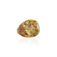  Diamant SI2 jaune (gemme et boîte de collection)