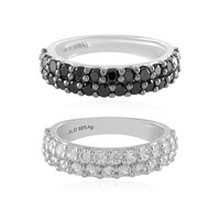 Bague en argent et Zircon