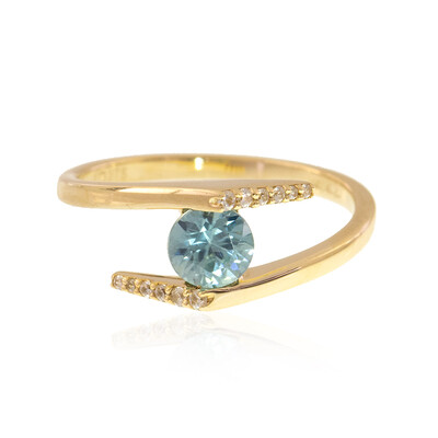 Bague en or et Zircon de Ratanakiri (de Melo)