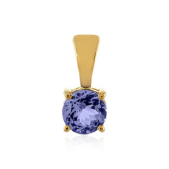 Pendentif en or et Tanzanite non chauffée