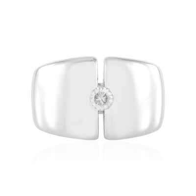 Bague en argent et Zircon (de Melo)