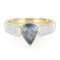 Bague en or et Saphir non chauffé (AMAYANI)