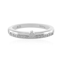 Bague en argent et Diamant I2 (I)
