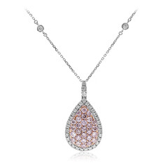 Collier en or et Diamant rose I1 (CIRARI)