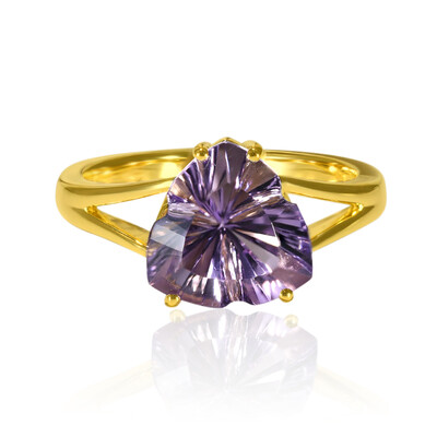 Bague en or et Améthyste Rose de France (Glenn Lehrer)