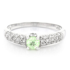 Bague en argent et Kyanite Menthe