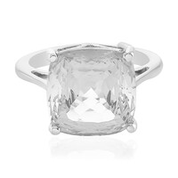 Bague en argent et Topaze blanc royal (PHANTASIA)