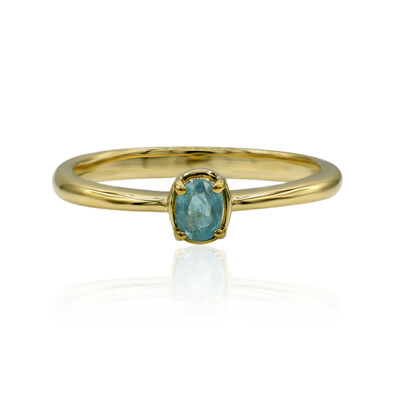 Bague en or et Grandidierite (AMAYANI)