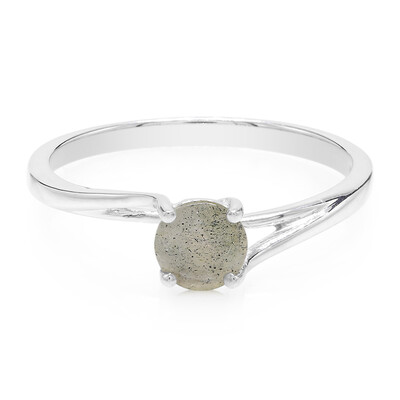 Bague en argent et Spectrolite
