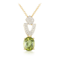 Collier en or et Tourmaline Paraïba (AMAYANI)