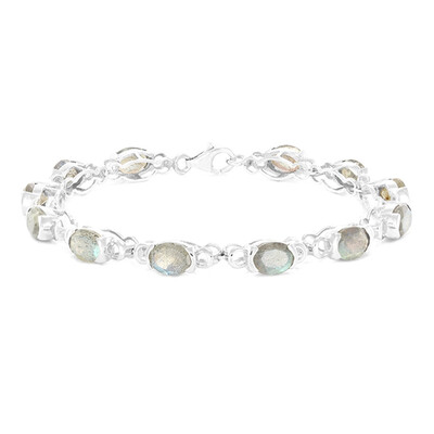 Bracelet en argent et Labradorite