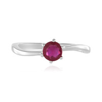 Bague en argent et Rubis de Bemainty