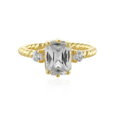 Bague en argent et Zircon