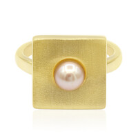 Bague en argent et Perle de culture d'eau douce