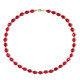 Collier en argent et Quartz rouge