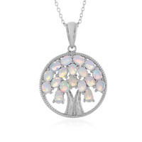 Collier en argent et Opale Welo