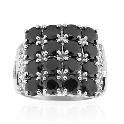 Bague en argent et Onyx noir