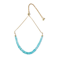 Bracelet en argent et Apatite