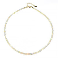 Collier en argent et Opale Welo