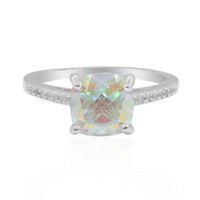 Bague en argent et Topaze Rayon de Lune