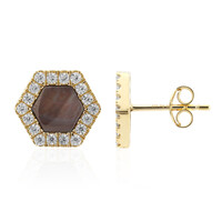 Boucles d'oreilles en argent et Nacre
