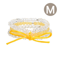 Bracelet en argent et Calcite Orange